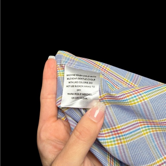 Stacy Adams Multicolor Plaid Shirt - Picture 7 of 9